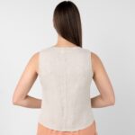 NELY Gilet beige