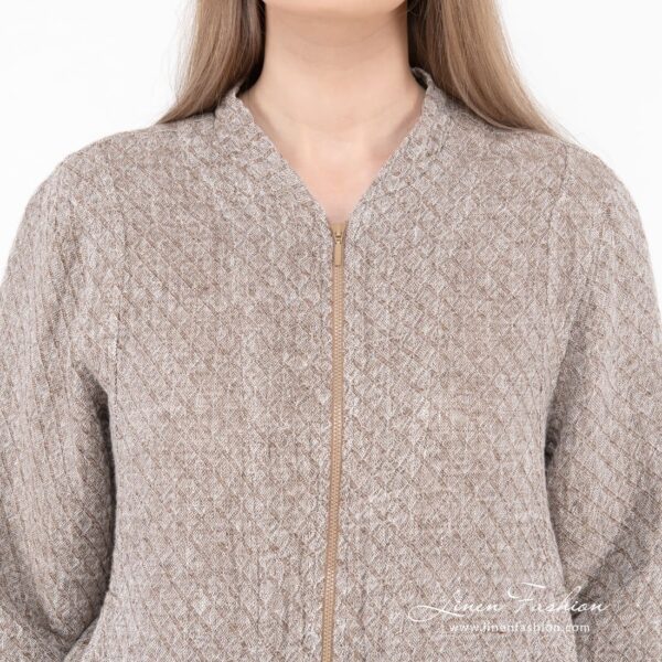 MANGA Blouson bomber marron – Image 4