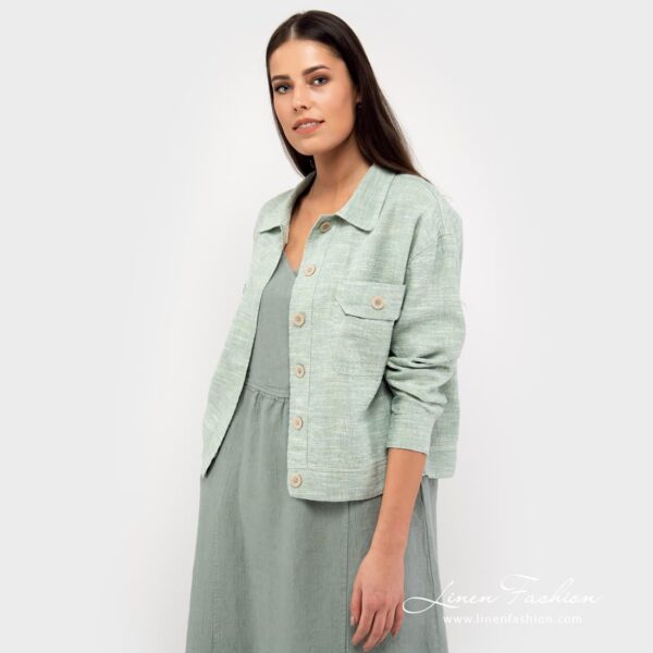 MONACO Veste vert clair