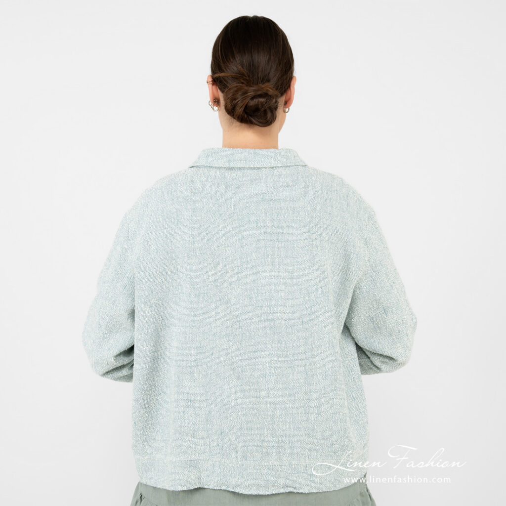 MANU Veste vert clair 2 MANU Veste vert clair – Image 2