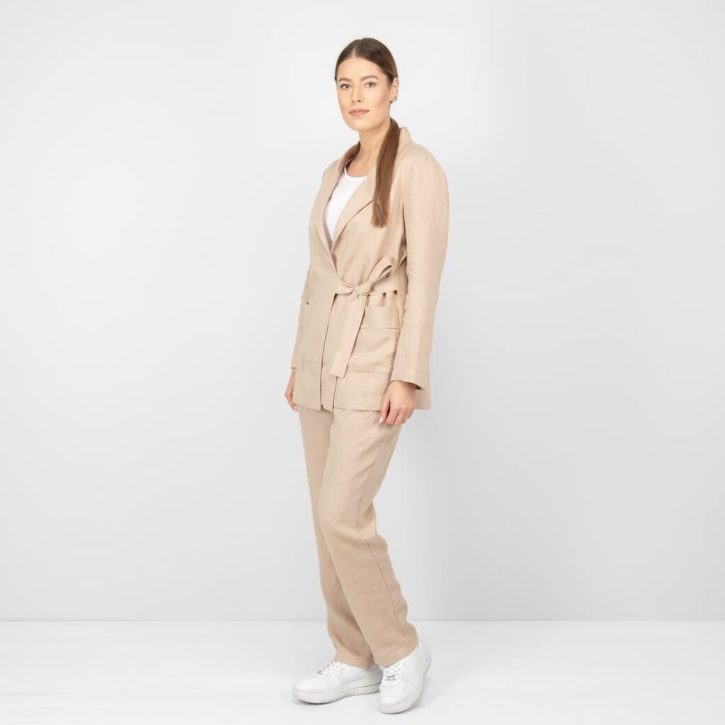 ASHLEY Veste sable 3 ASHLEY Veste sable – Image 3