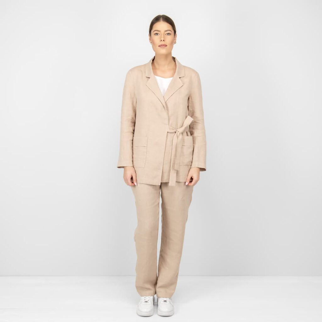 ASHLEY Veste sable 4 ASHLEY Veste sable – Image 4