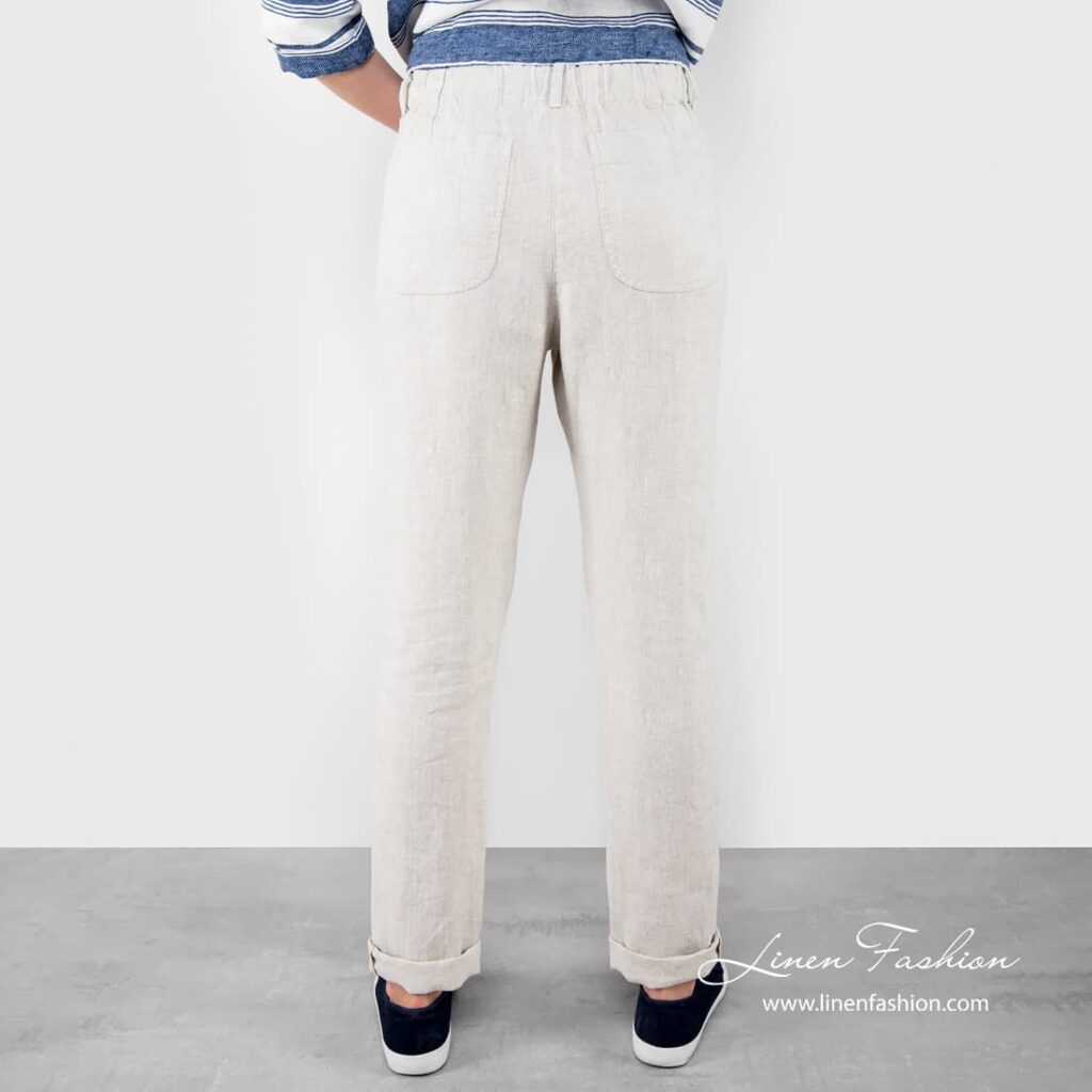 POKI Pantalon gris clair 3 POKI Pantalon gris clair – Image 3