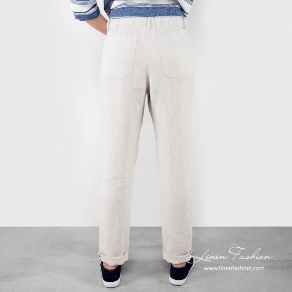 POKI Pantalon gris clair – Image 3