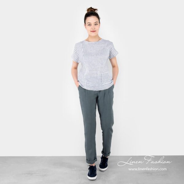 POKI Pantalon gris – Image 2