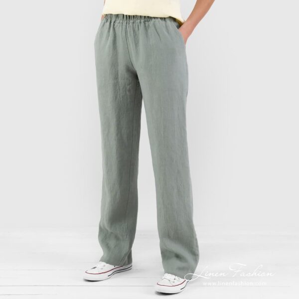 VERONA Pantalon vert gris