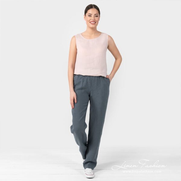 VERONA Pantalon gris bleuté – Image 2