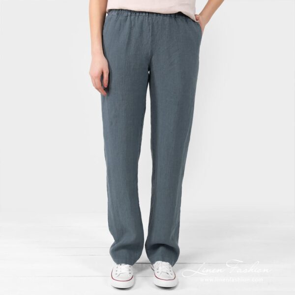 VERONA Pantalon gris bleuté