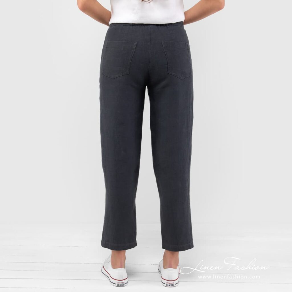 BIRMA Pantalon gris foncé 3 BIRMA Pantalon gris foncé – Image 3