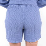ALFI Short bleu violet
