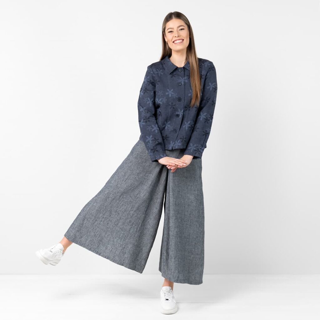 MYKA Jupe-Culotte bleue 2 MYKA Jupe-Culotte bleue – Image 2
