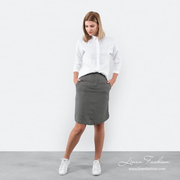 MINIS Jupe grise – Image 2