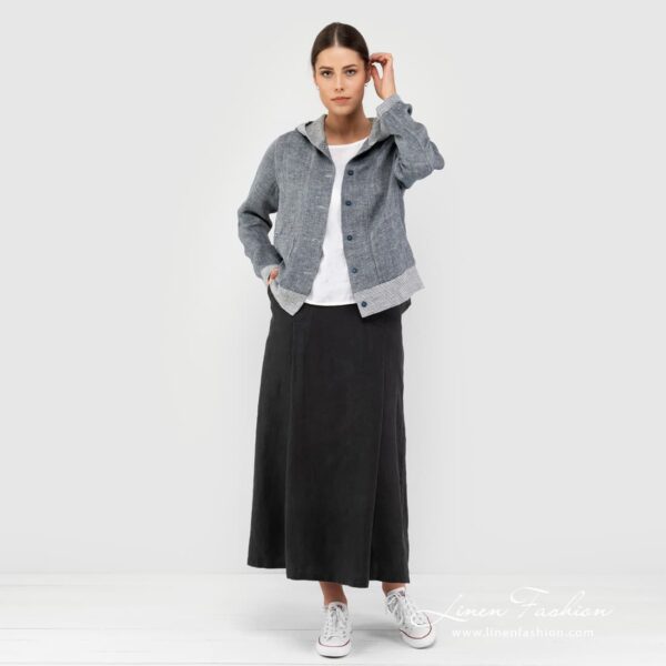 AZORA Jupe grise – Image 2