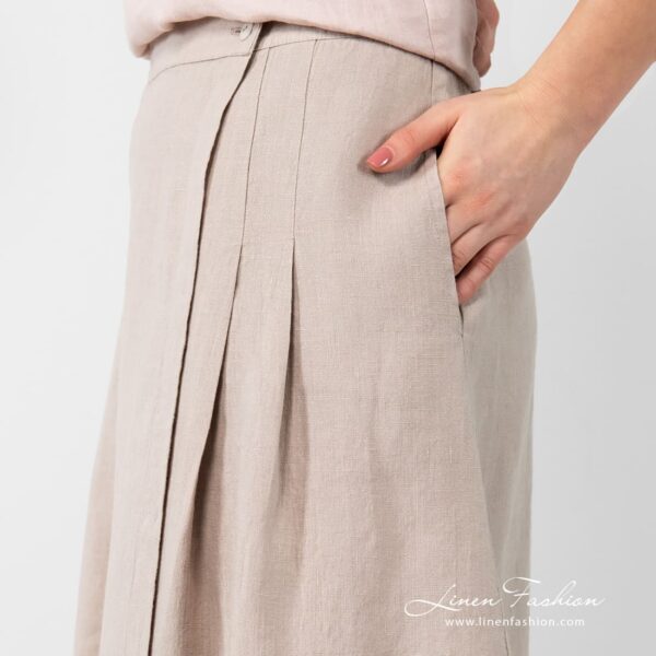 LUNGO Jupe beige – Image 3