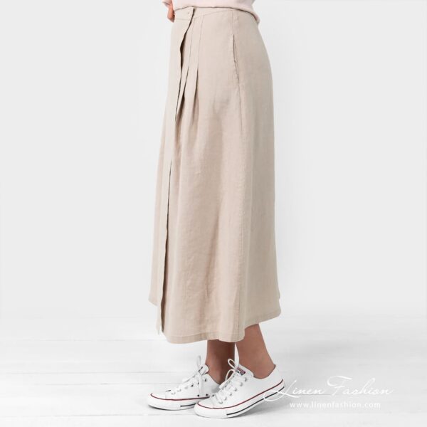 LUNGO Jupe beige – Image 4
