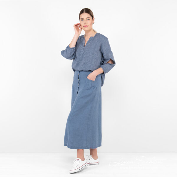 CAPETOWN Jupe bleue – Image 3
