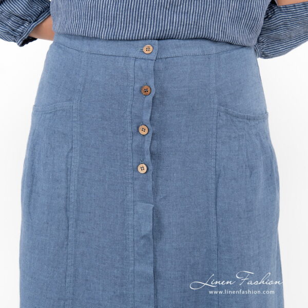 CAPETOWN Jupe bleue – Image 4