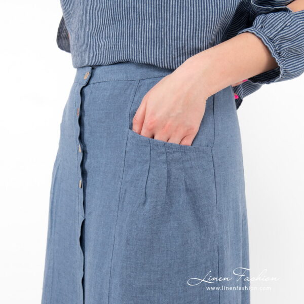 CAPETOWN Jupe bleue – Image 5