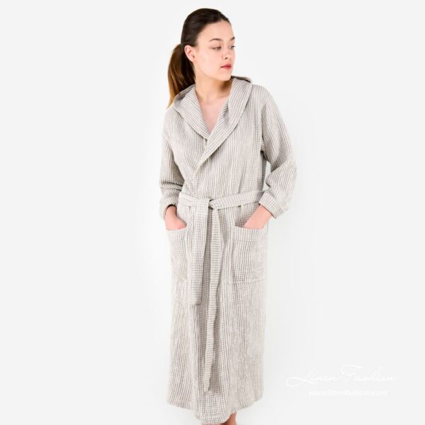 VERO Peignoir gris clair