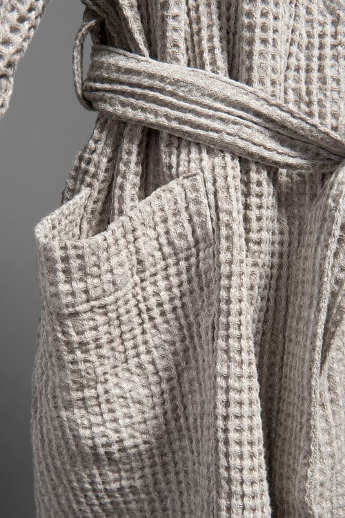 AGO Peignoir gris 2 AGO Peignoir gris – Image 2