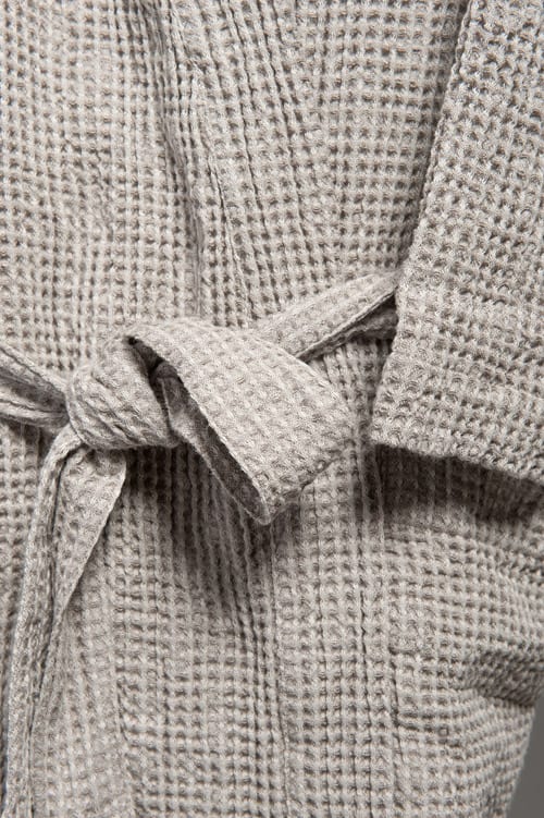 AGO Peignoir gris 3 AGO Peignoir gris – Image 3