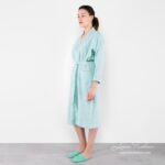 MARY Peignoir vert clair