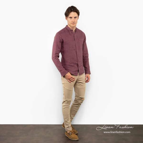 ANDY Chemise cerise – Image 2