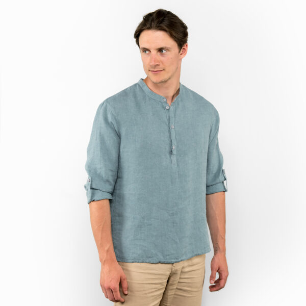 MARTIN Chemise bleu aqua