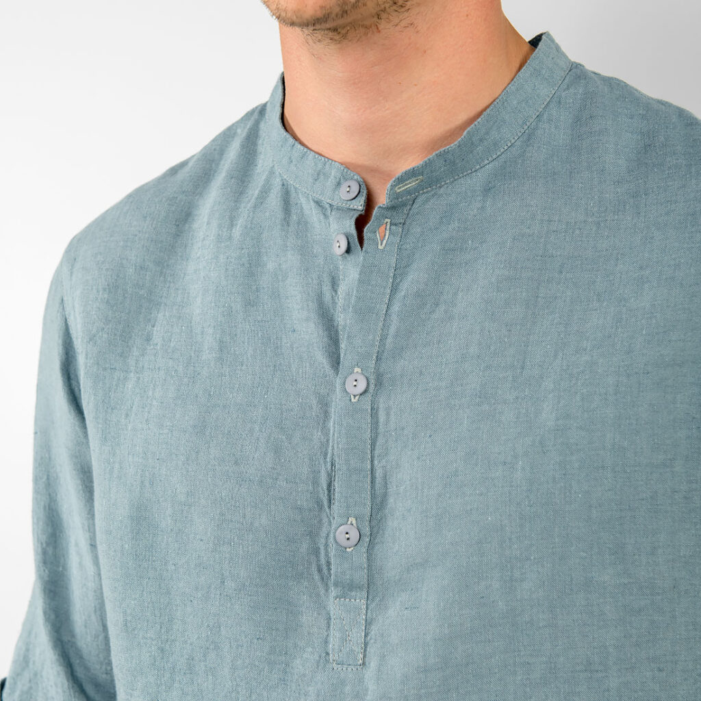 MARTIN Chemise bleu aqua 3 MARTIN Chemise bleu aqua – Image 3