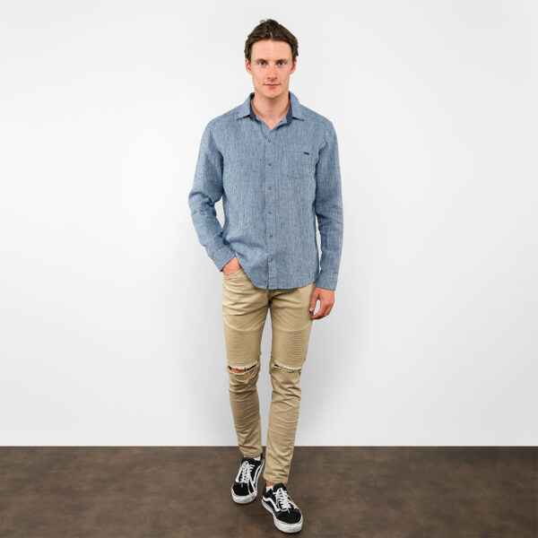 LONGO Chemise bleue – Image 2
