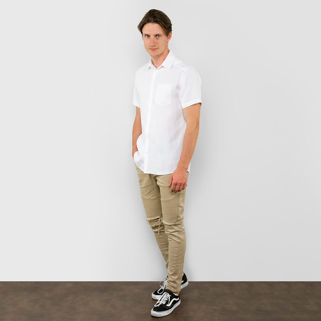 HARVY Chemise blanche 2 HARVY Chemise blanche – Image 2