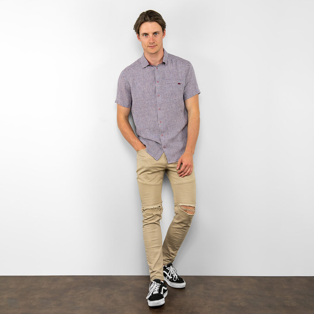 HARVY Chemise violette 2 HARVY Chemise violette – Image 2