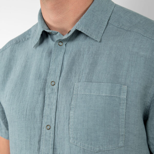 HARVY Chemise bleu aqua – Image 3