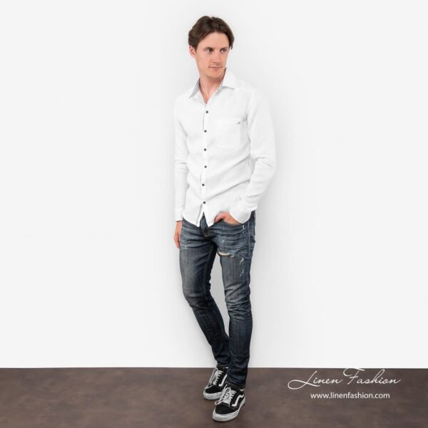 SAN Chemise blanche – Image 2