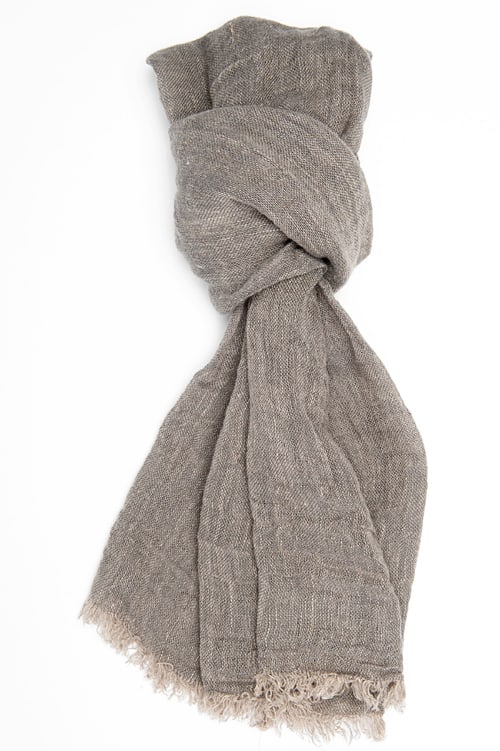 FINO Châle gris naturel 1 FINO Châle gris naturel