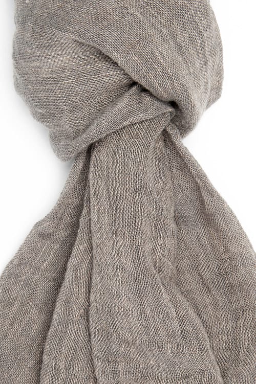 FINO Châle gris naturel 2 FINO Châle gris naturel – Image 2