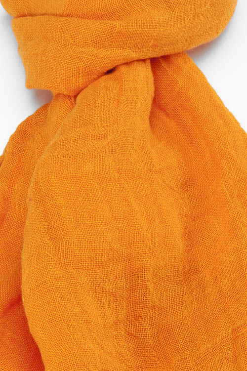 FINO Châle orange vif 2 FINO Châle orange vif – Image 2