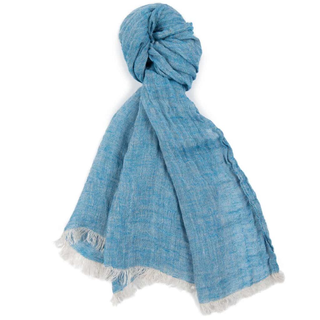 FINO Châle gris-bleu 1 FINO Châle gris-bleu