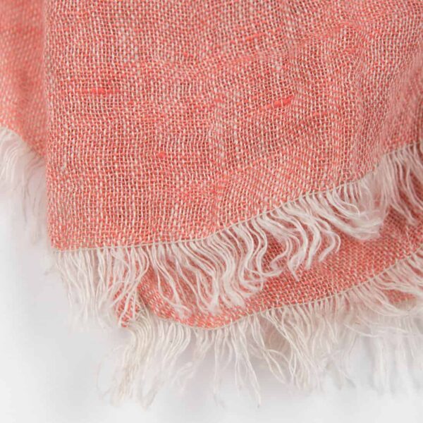 FINO Châle gris rose – Image 2