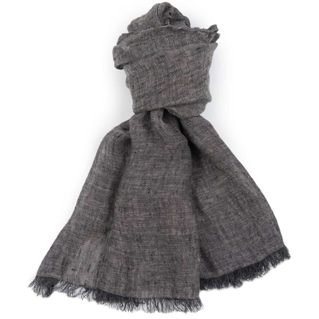 FINO Châle gris-noir 1 FINO Châle gris-noir