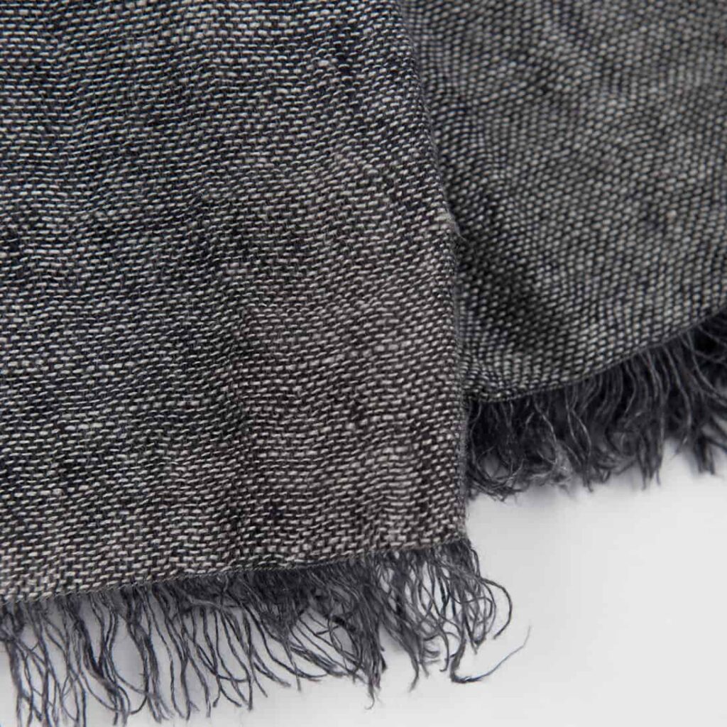 FINO Châle gris-noir 2 FINO Châle gris-noir – Image 2