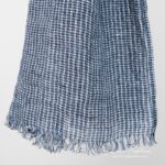 LOTTO Châle bleu