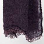 HALE Châle violet mélangé
