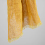 FINO Châle jaune brun