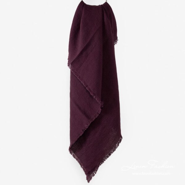 PUNTA Foulard rouge foncé – Image 2