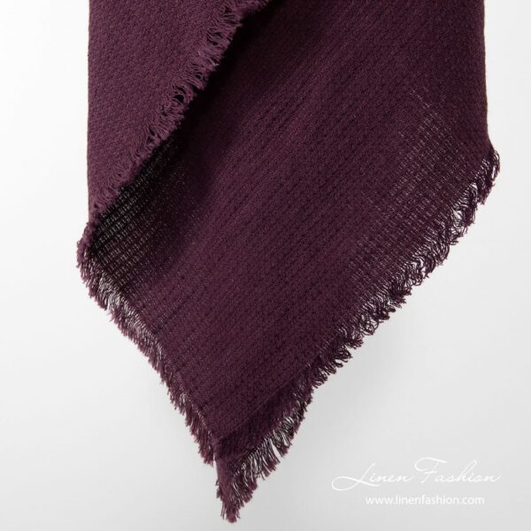 PUNTA Foulard rouge foncé – Image 3