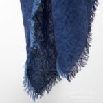 VIRGO Foulard bleu