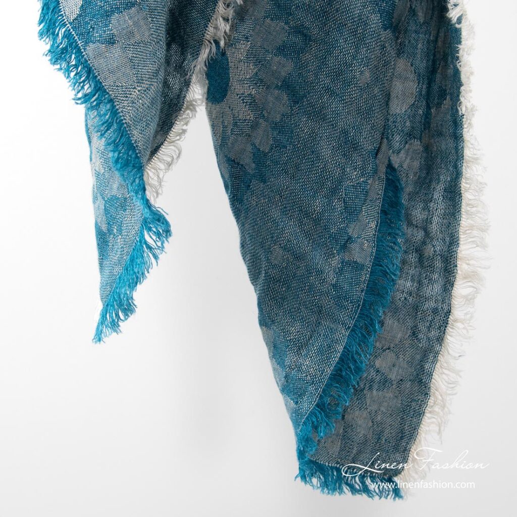 SUNA Foulard bleu 3 SUNA Foulard bleu – Image 3