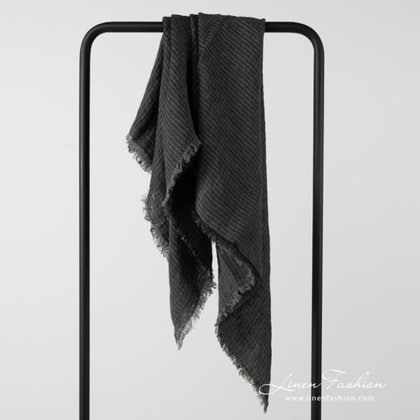 MARE Foulard gris foncé