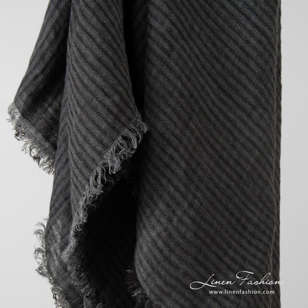 MARE Foulard gris foncé 4 MARE Foulard gris foncé – Image 4